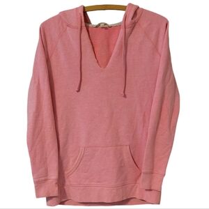 Victoria's Secret Light Pink V Neck Hoodie